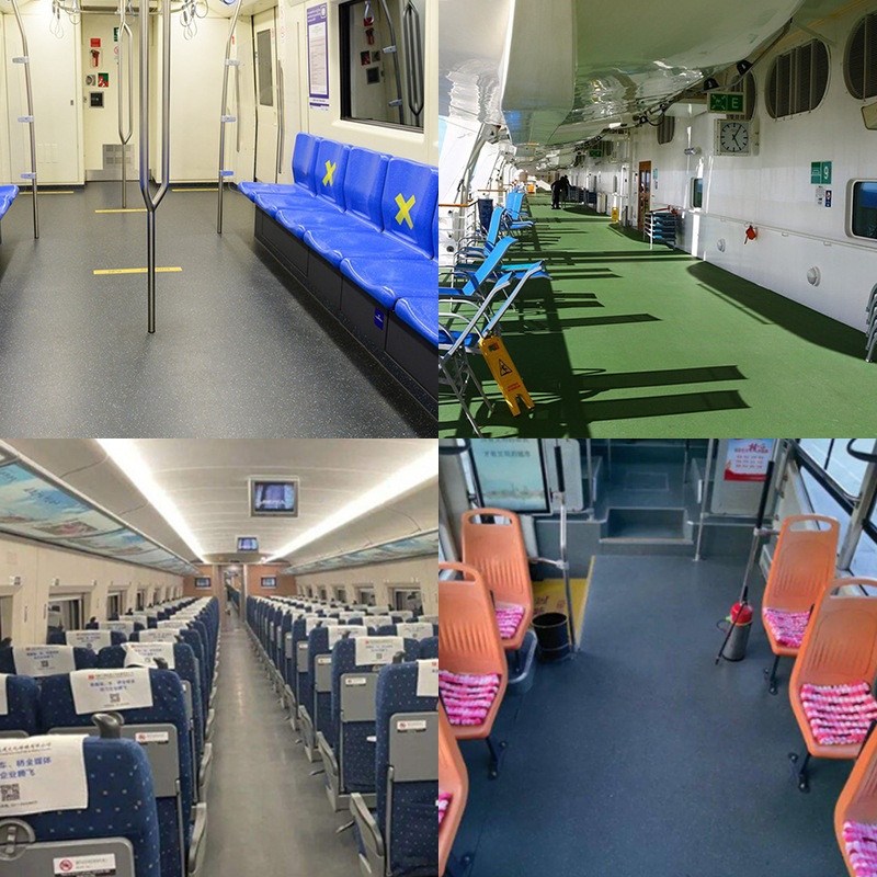 Anti-slip Commercial Waterproof Pvc Vinyl Flooring