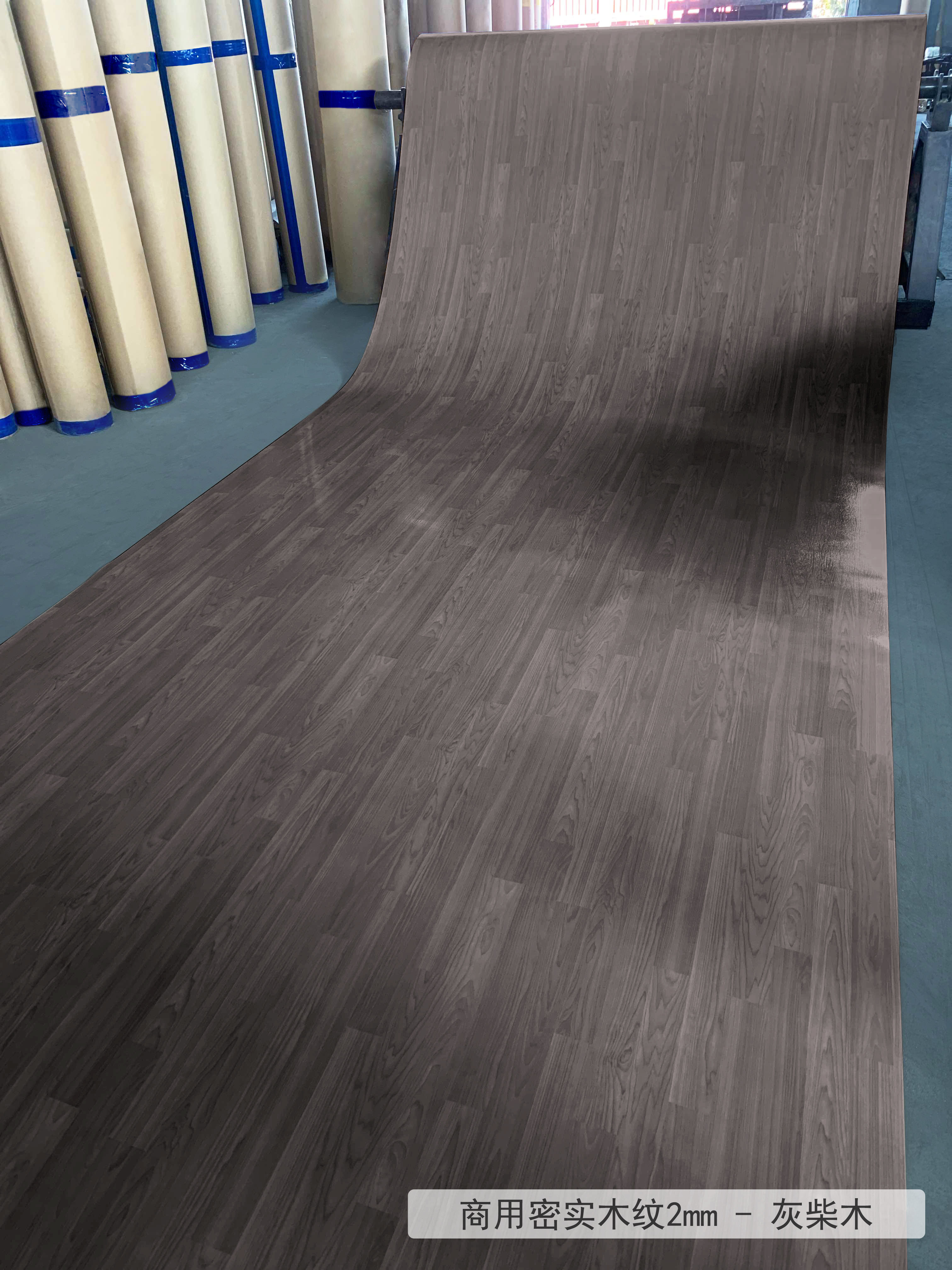 Wood Grain Bus Flooring