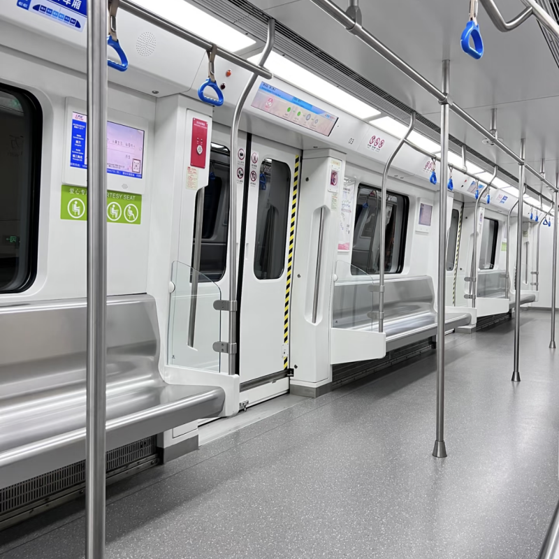 PVC Emery Flooring for Subway
