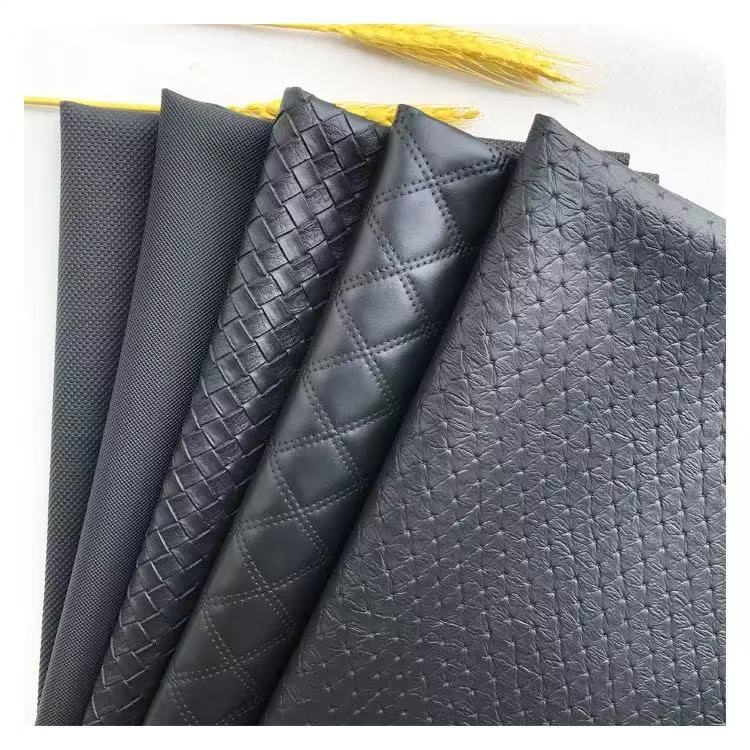 Quilted Vinyl Fabrics Roll For Car Upholstery Interior Car Seat Covers