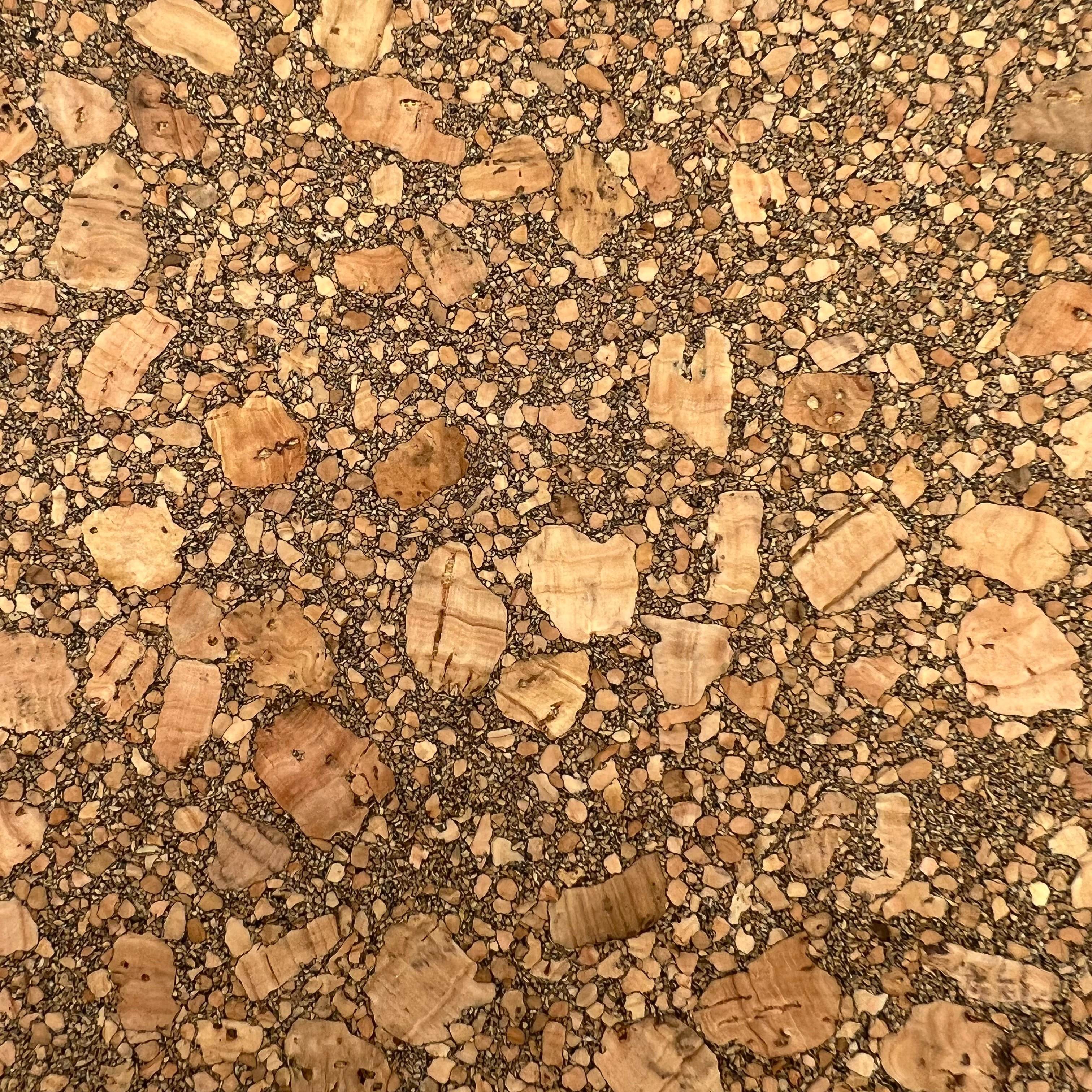 Slub Pattern Cork Fabric