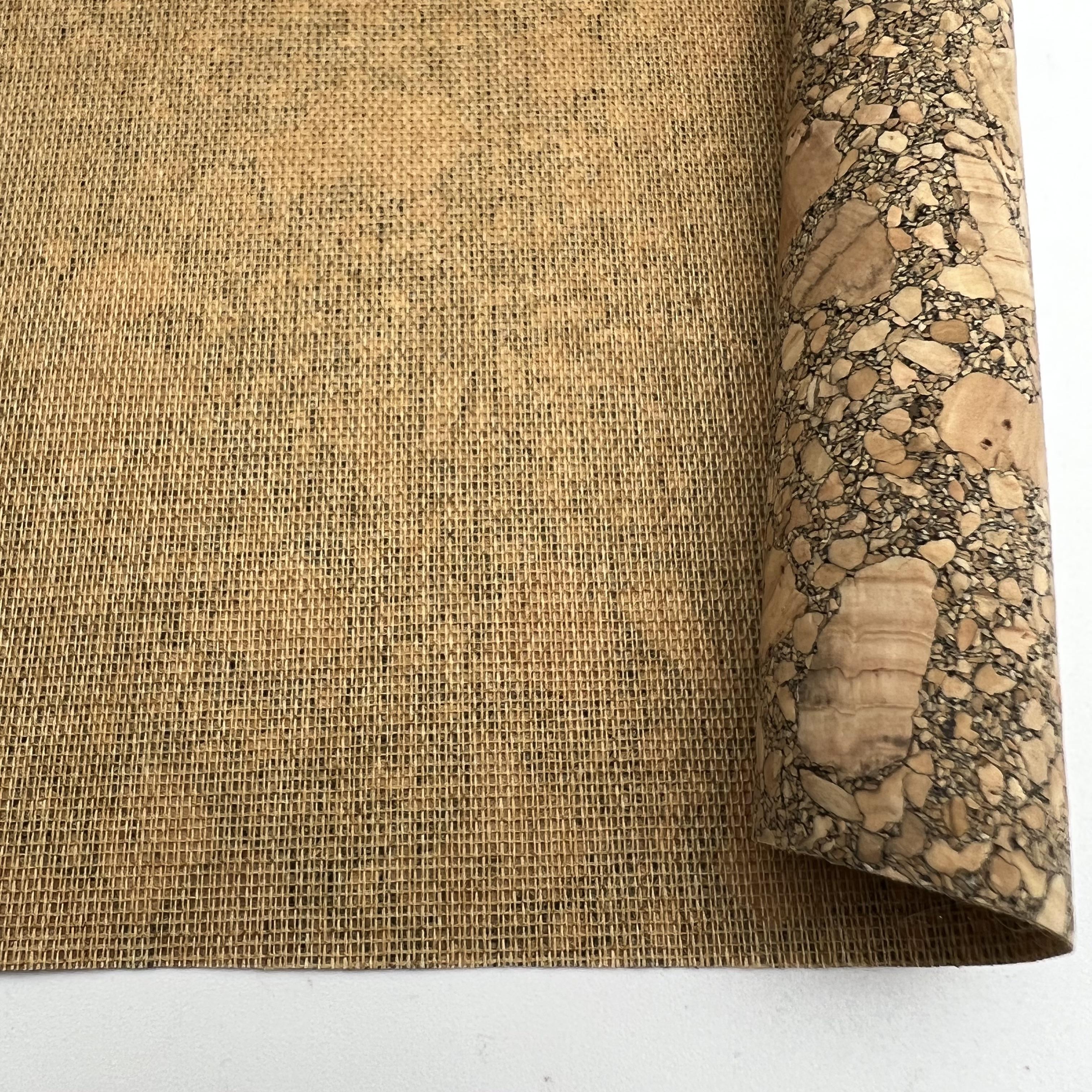 Cork Fabric Wallpaper
