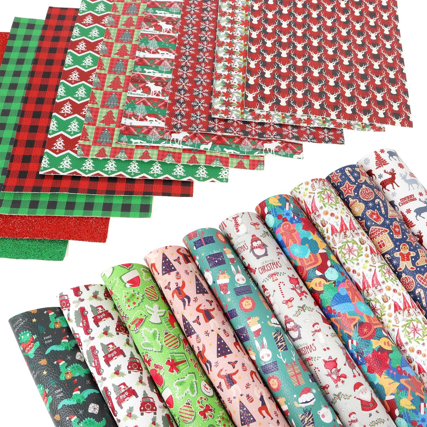 Printed Faux Leather Rolls