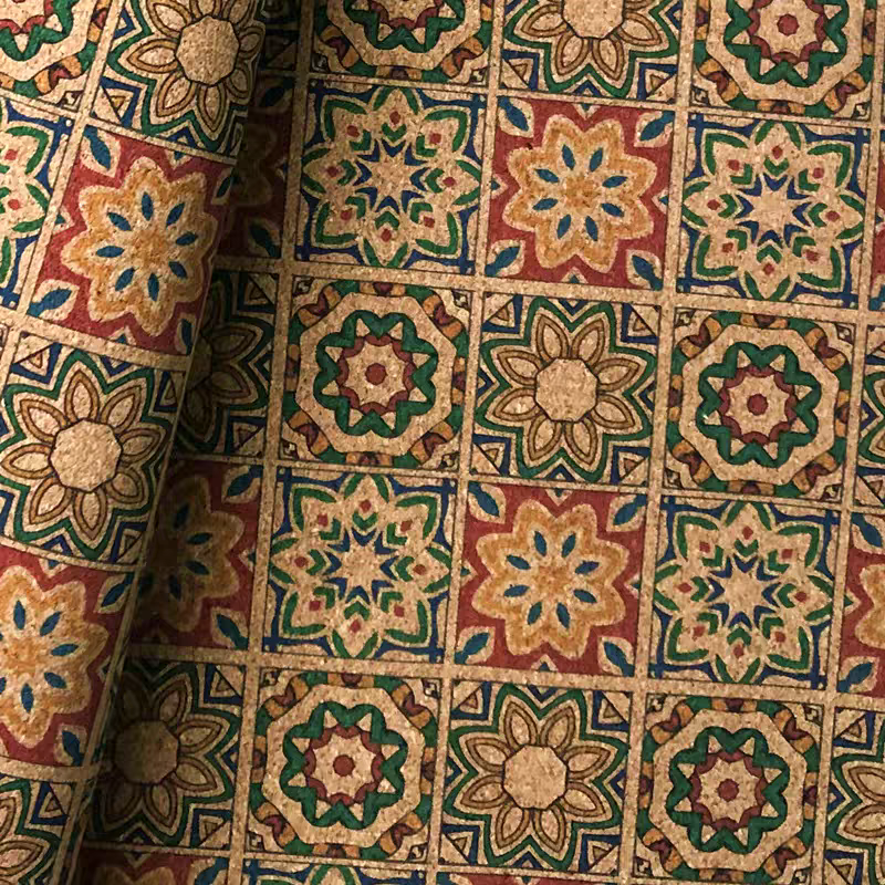 custom Printed Cork Leather