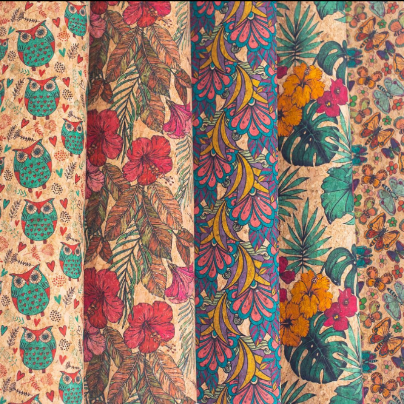 Cork Printed Leather