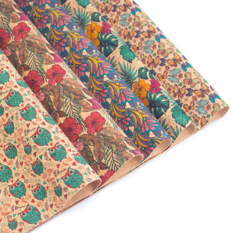 Cork Fabric Wallpaper
