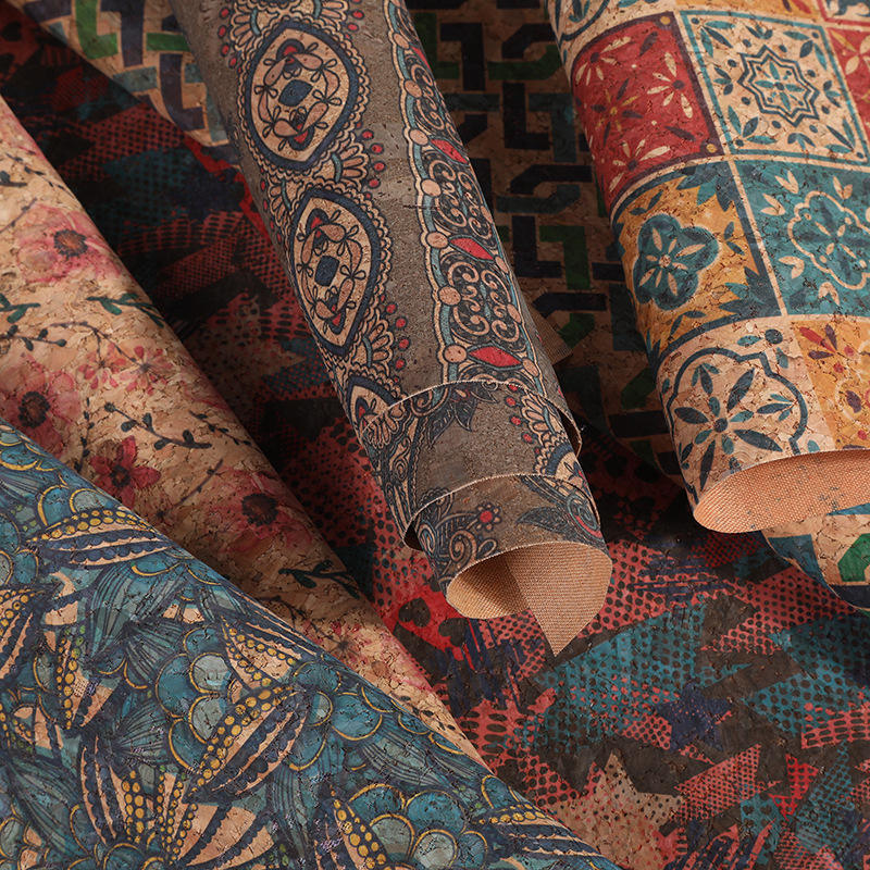 Cork Fabric Wallpaper