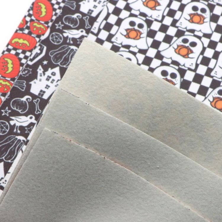 Skull Printed leather