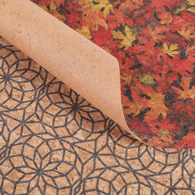 Floral Cork Fabric