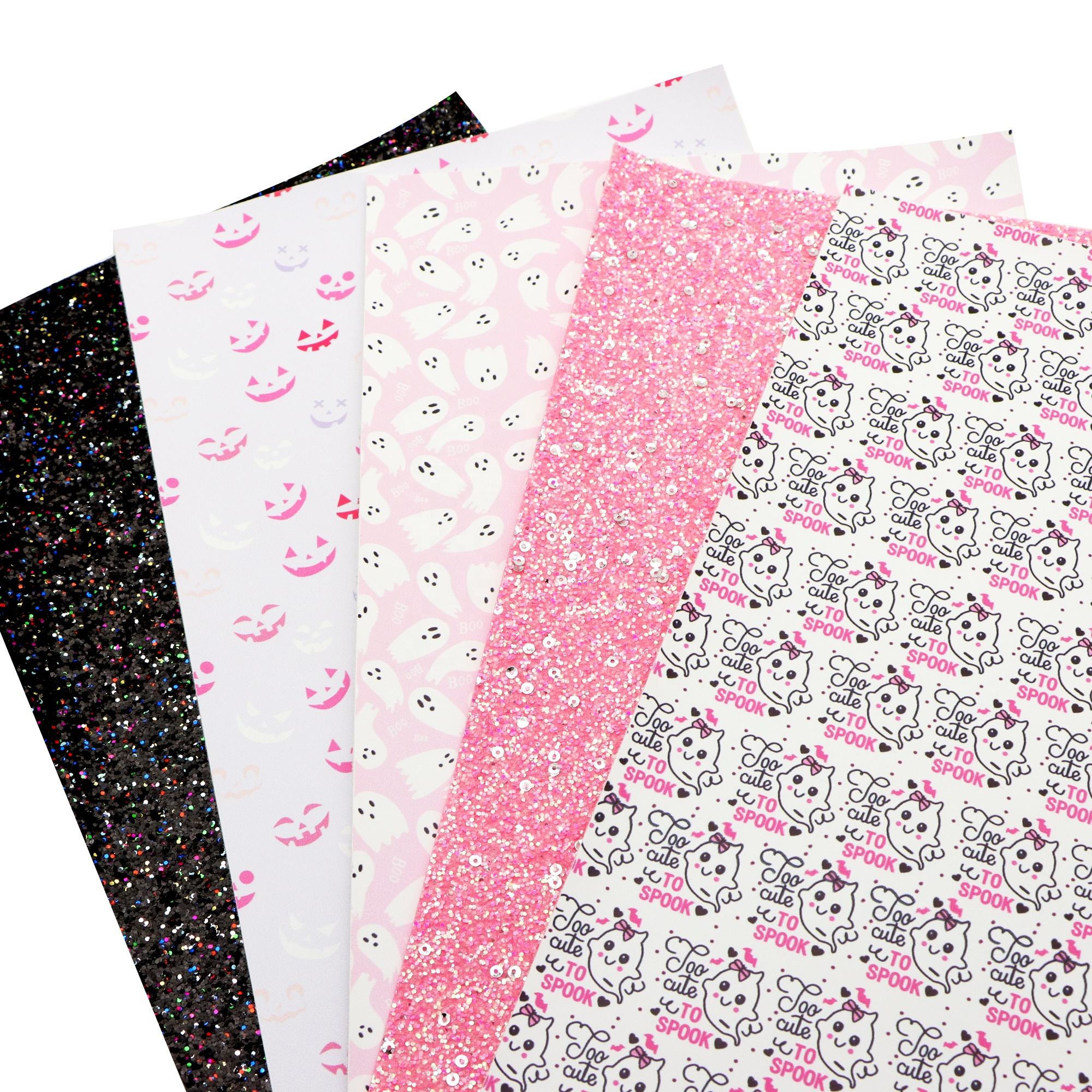 Ghost Print leather