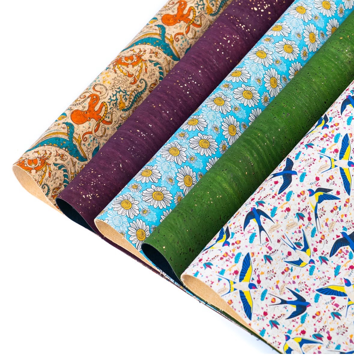 Printed Cork Fabric