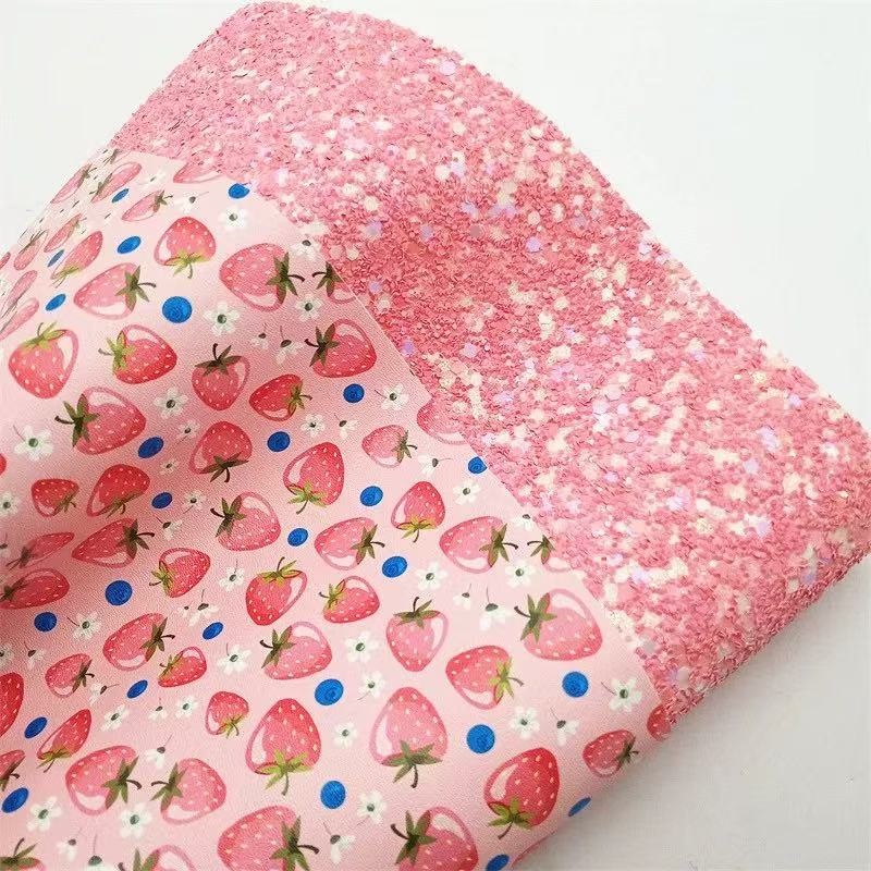 Bundles glitter leather