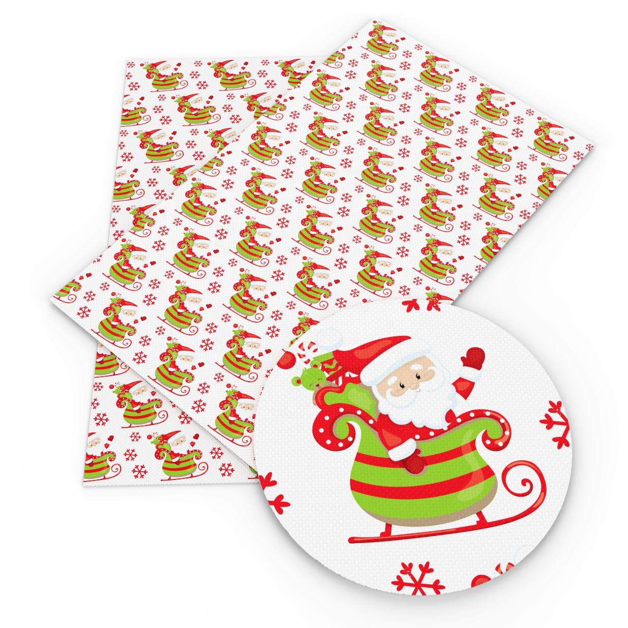 Christmas Synthetic Leather
