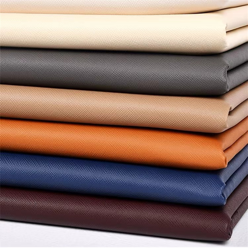 Cross grain Leather