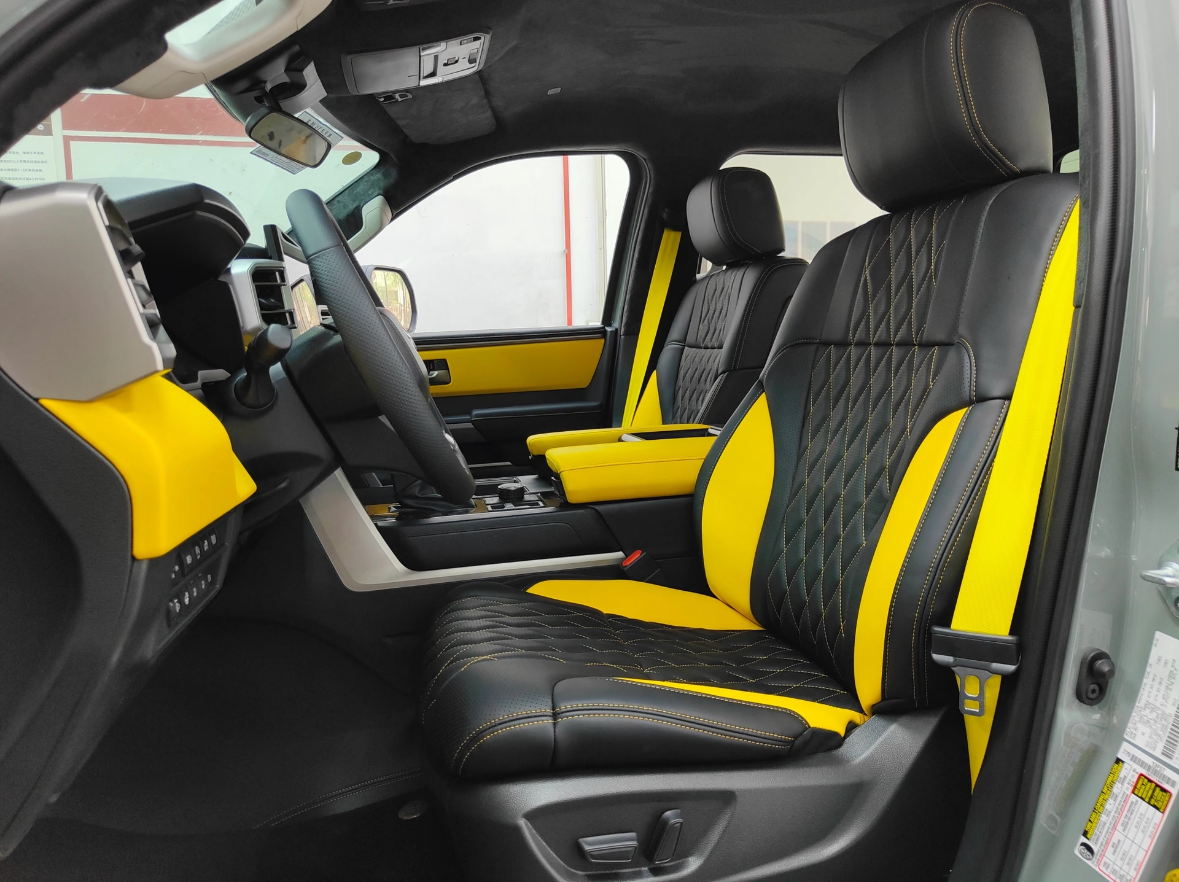 Car interior leather 