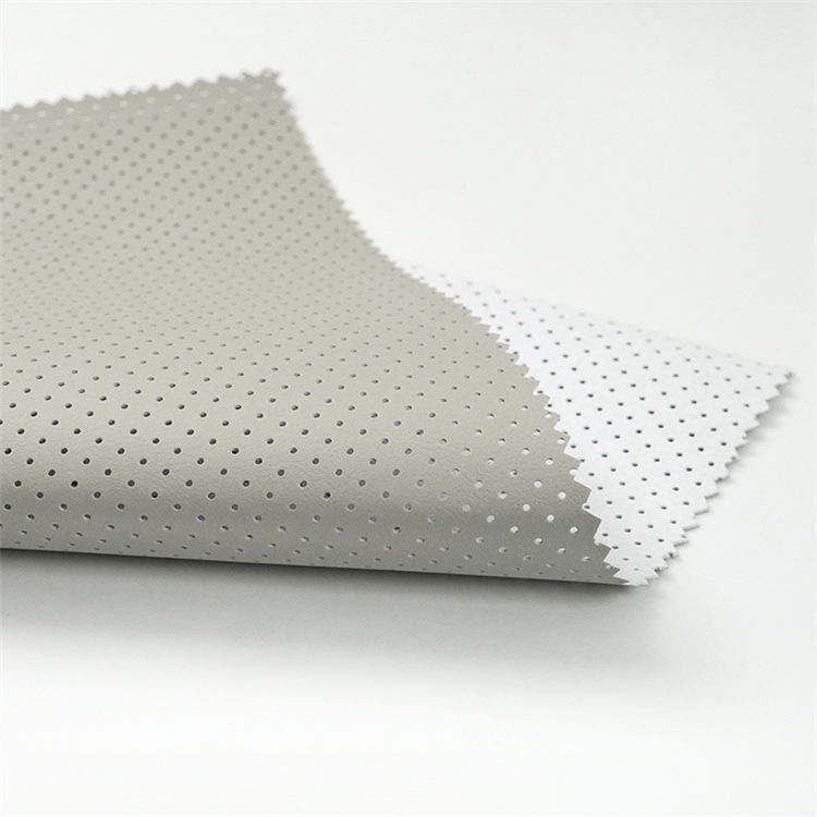  Perforated Fire Resistant Faux Leather 