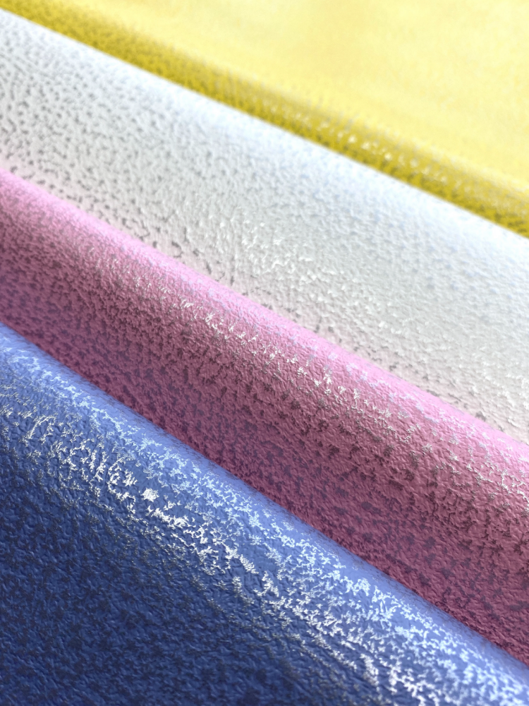  metallic PU leather 
