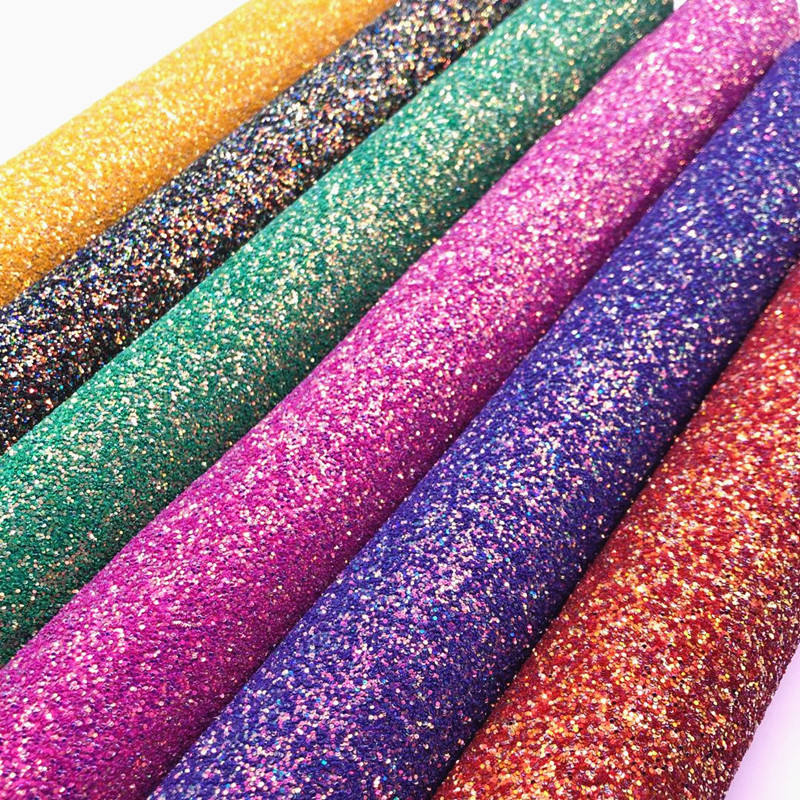 Glitter Pu Leather 
