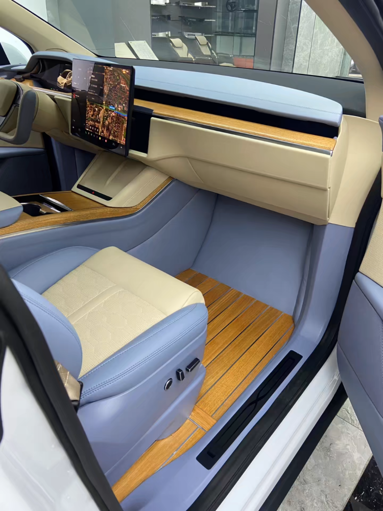 Auto interior leather 