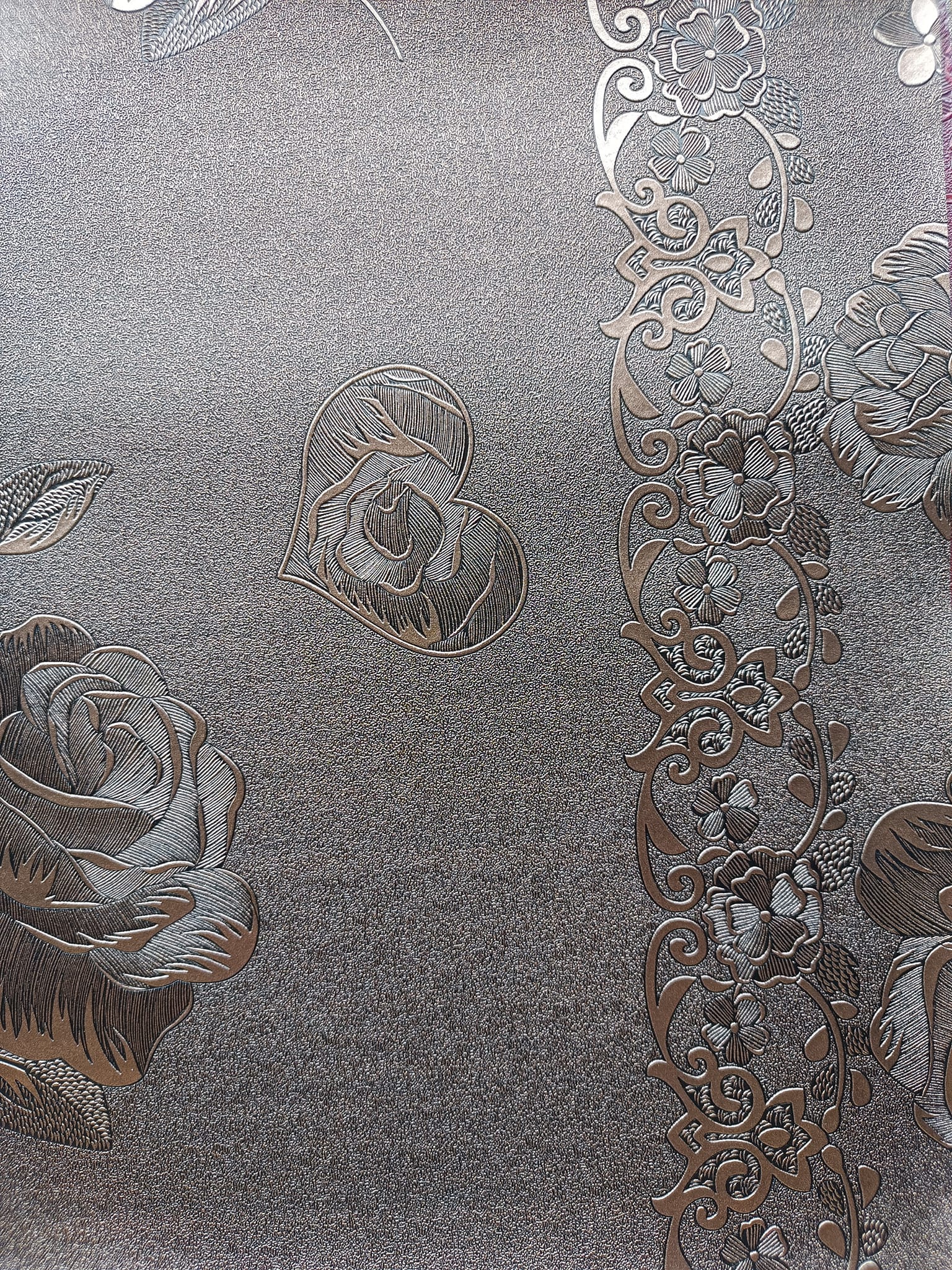 Designer upholstery vinyl