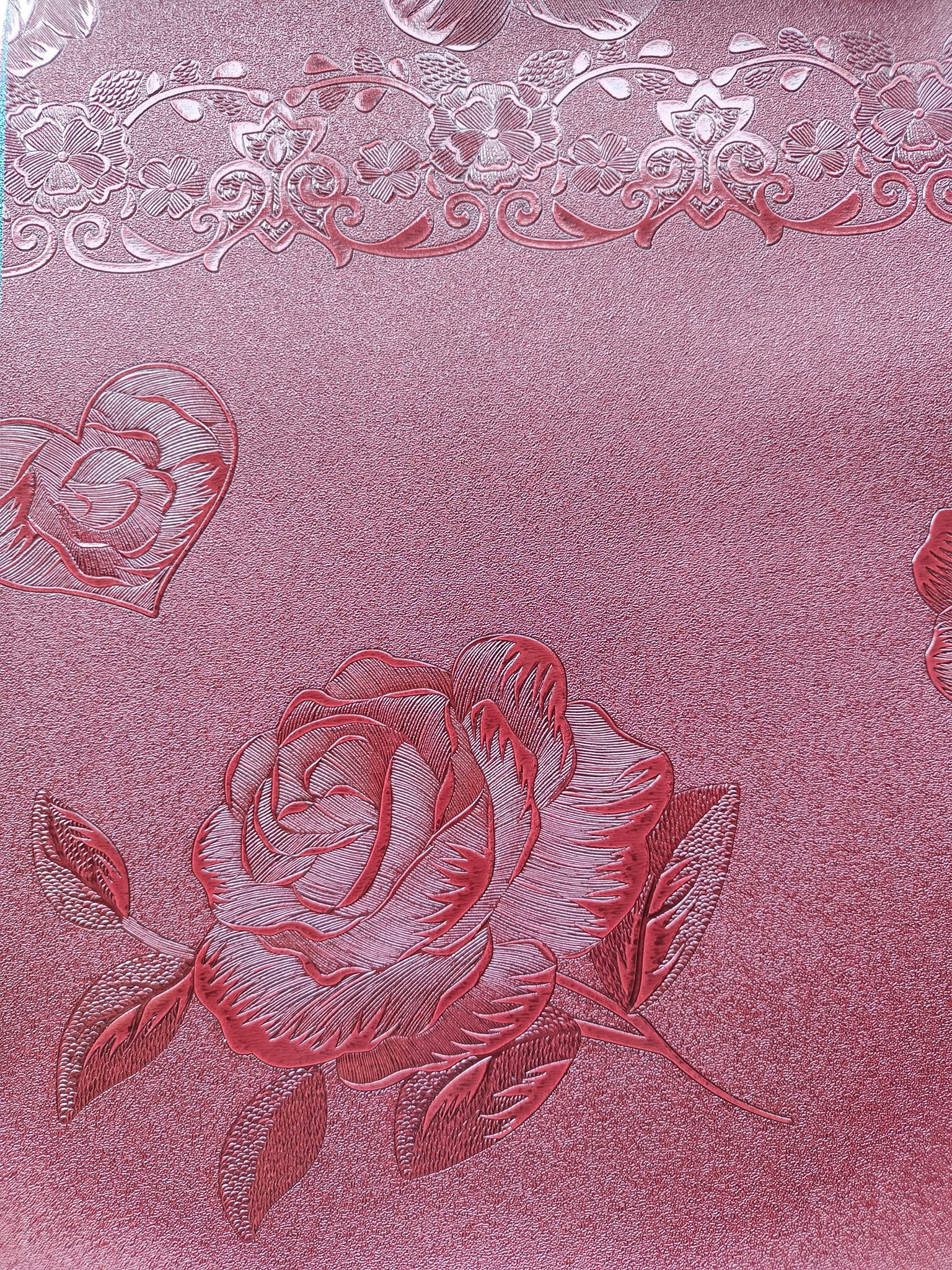 PVC upholstery material