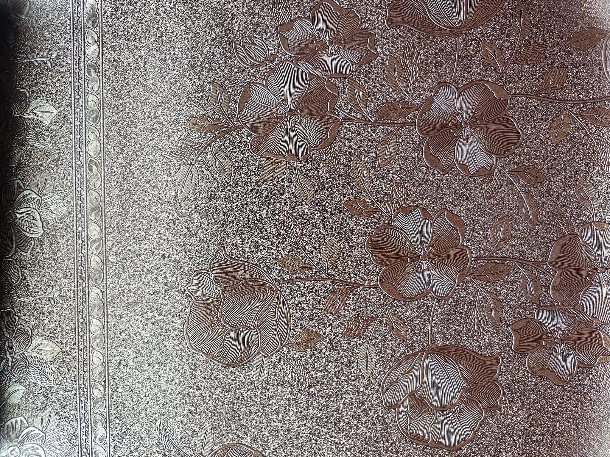 Patterned PVC leather