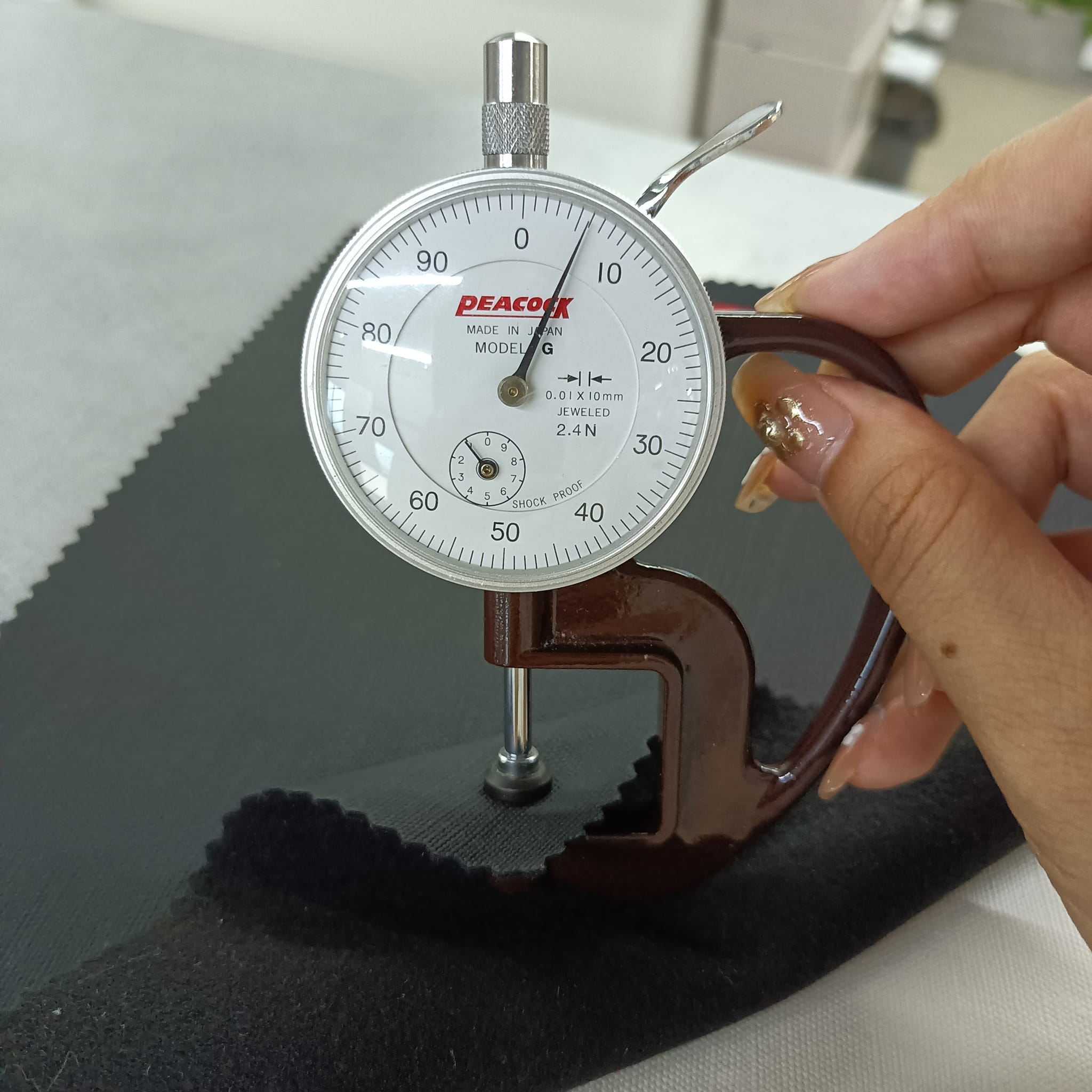 Jeans Pattern Faux Leather