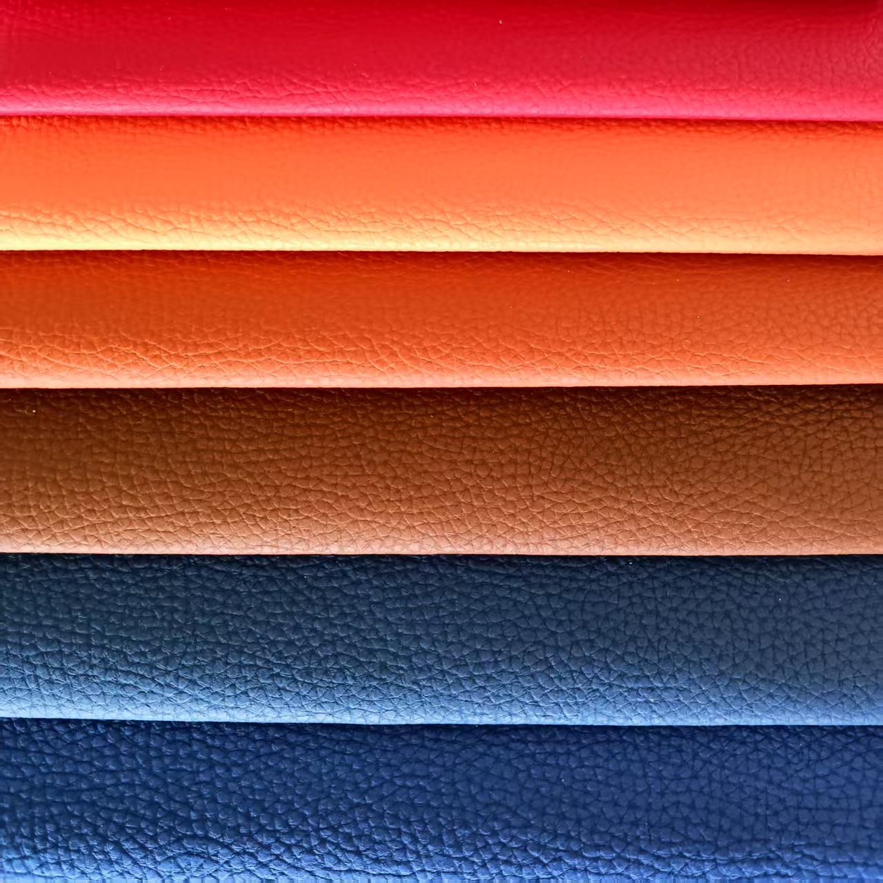 Lychee pattern PVC upholstery