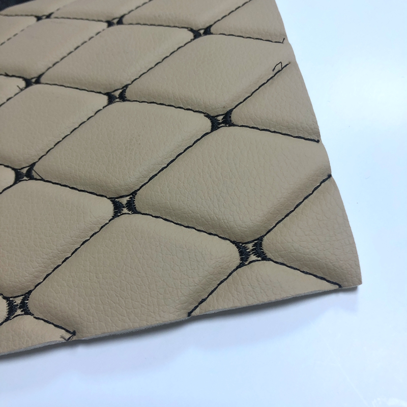 Pvc Leather Car Mat Making