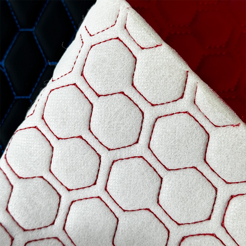 Automotive Sponge Backing PVC Fabric