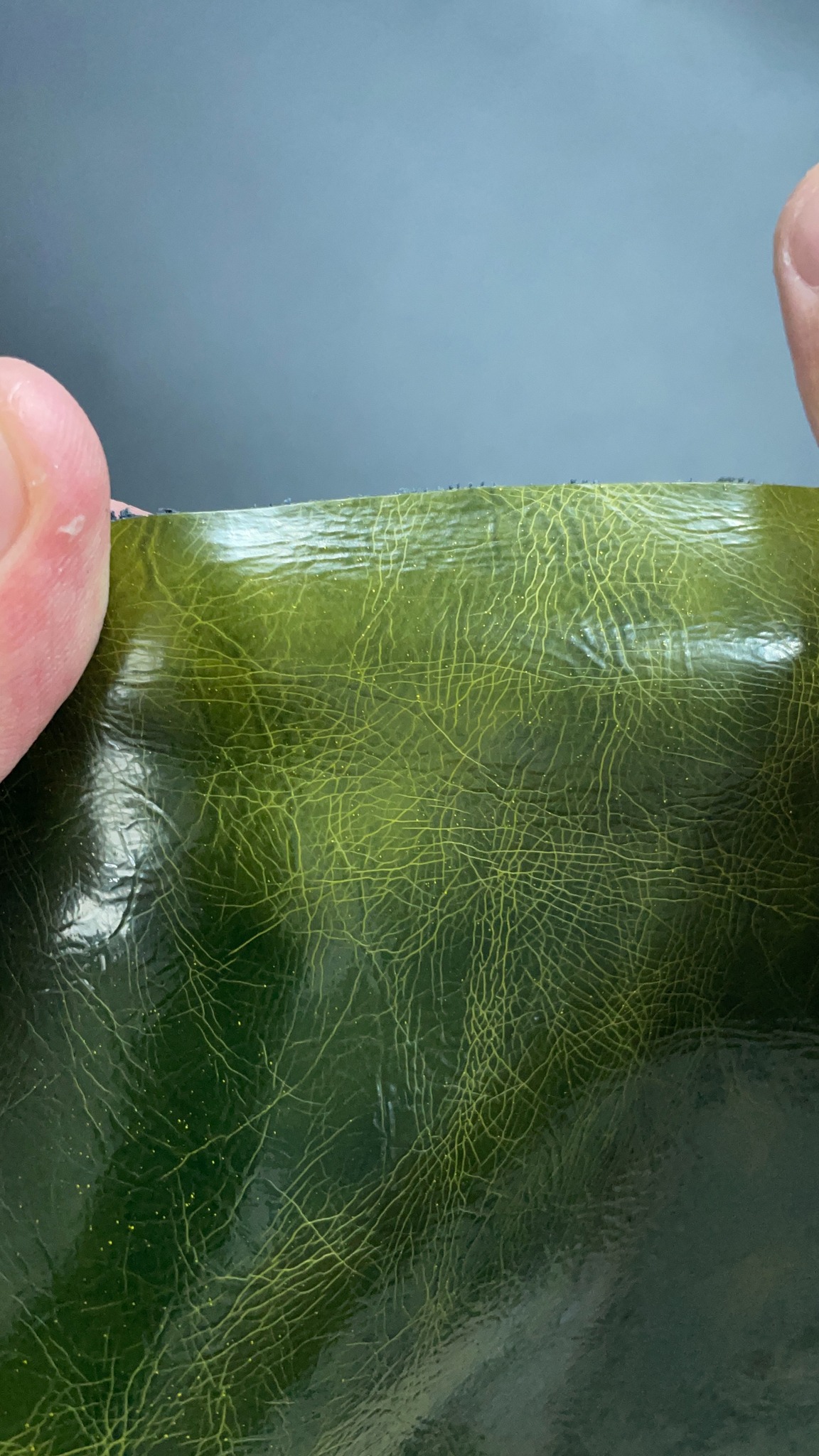 Multi-purpose pull-up leather