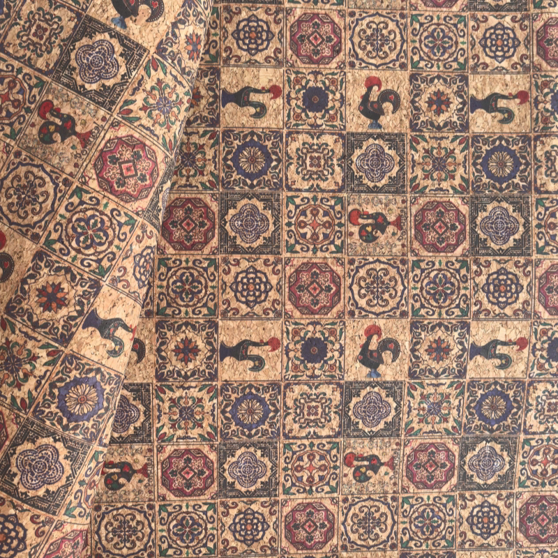 Custom Printing Cork Fabric 