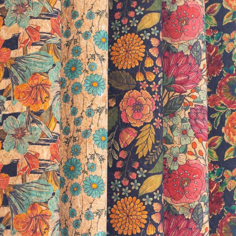 Cork Fabric for Notebook