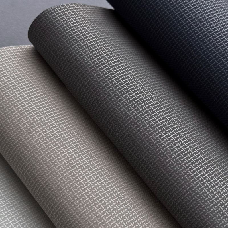 Cross Texture Leather