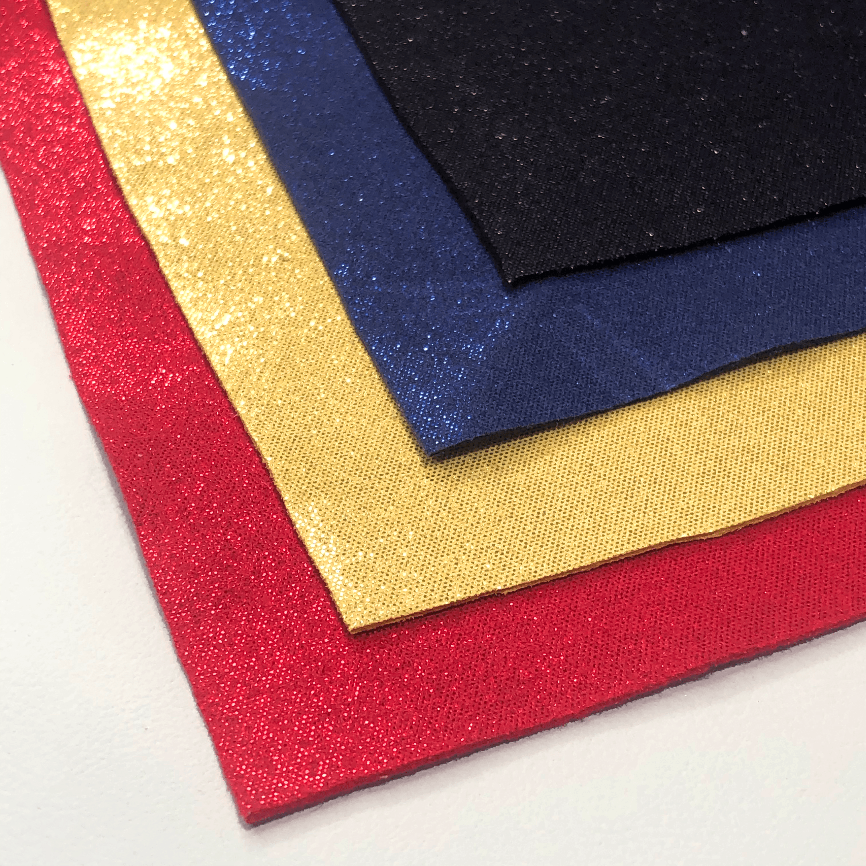 Glitter leather