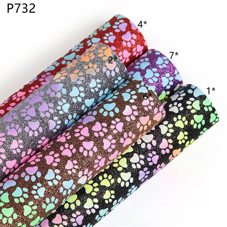 Glitter leather