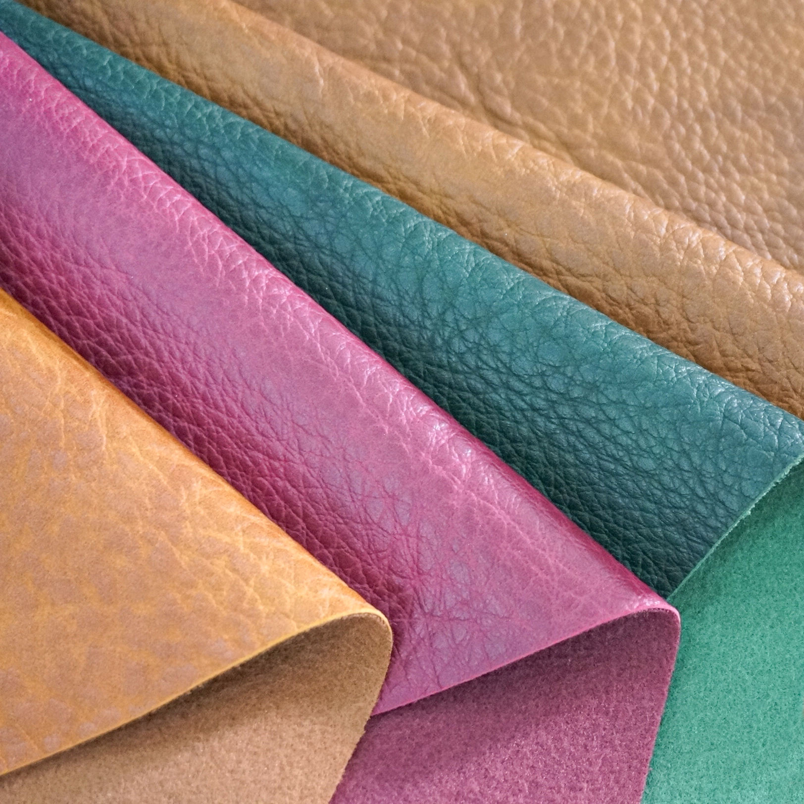 Pvc Synthetic Leather with Lychee Grain Pattern