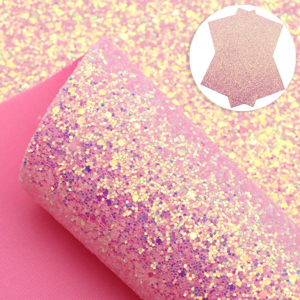 glitter leather