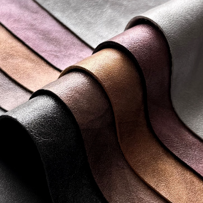 Metallic Leather Fabric