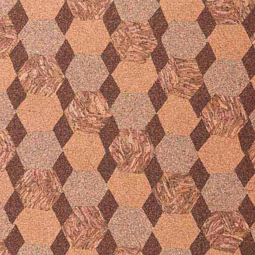 Splicing cork fabric