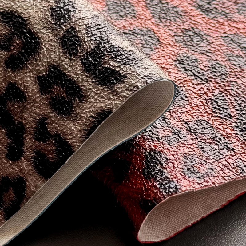 canvas backed synthetic leather