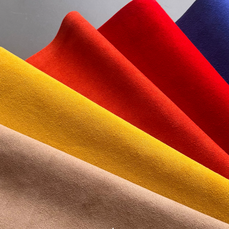double sided suede microfiber