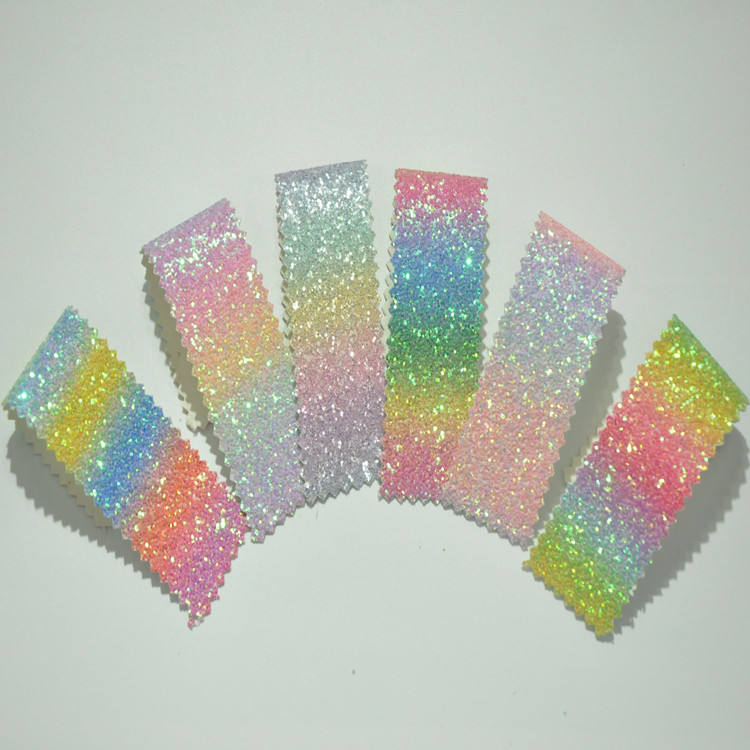 Fabric Chunky Glitter Leather