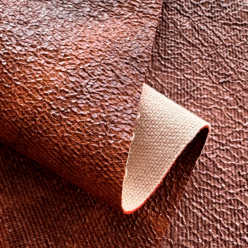 gravel grain synthetic leather