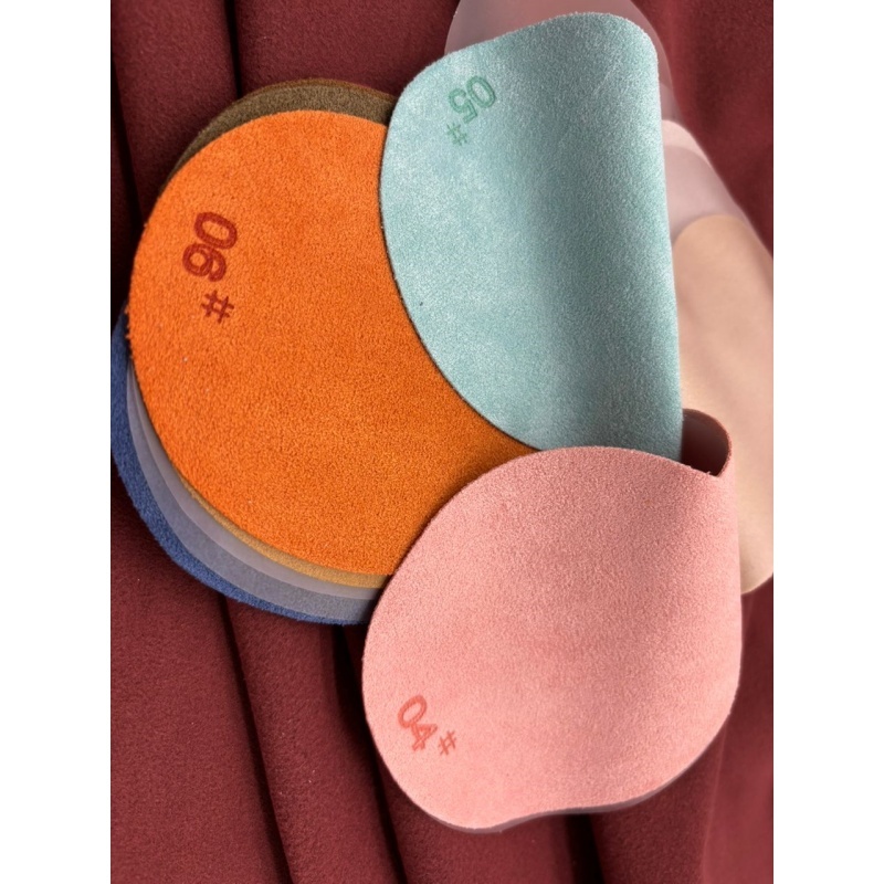 Multi-color  Suede Fabric