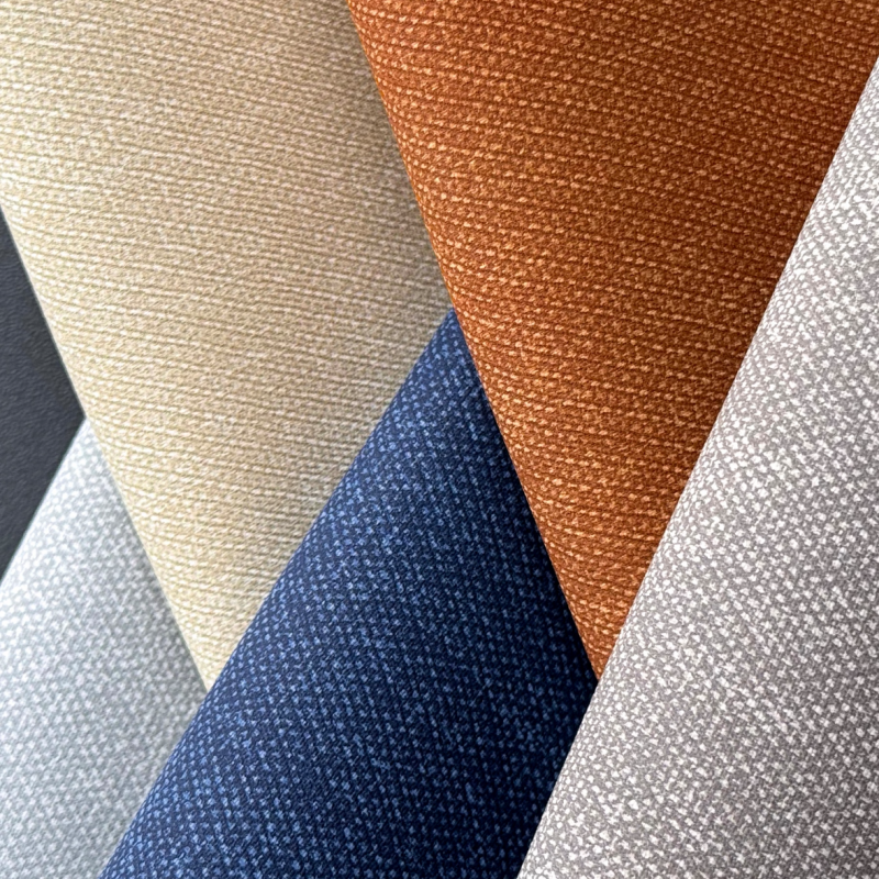 linen faux leather