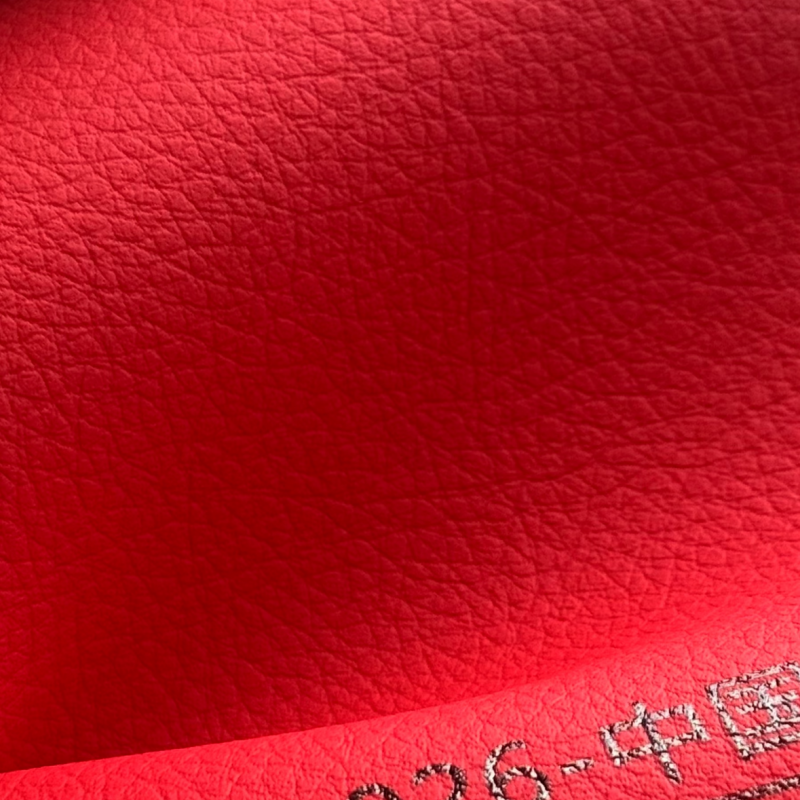 lychee grain faux leather