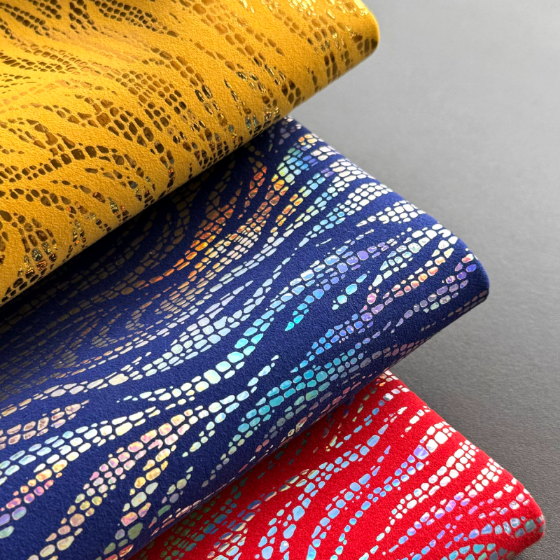 microfiber footwear material