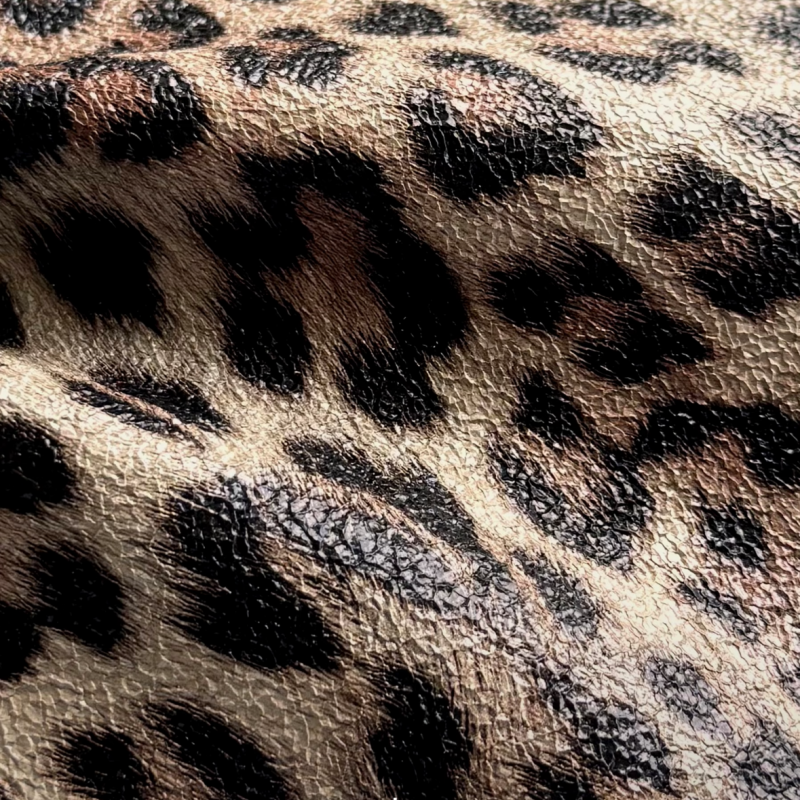 print synthetic leather