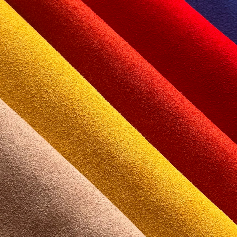 suede upholstery material